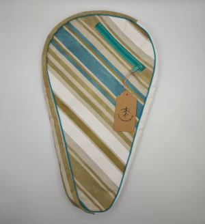 FUNDA DE PADEL RAYAS AZULES