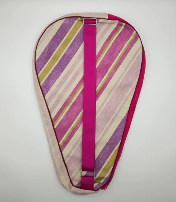 FUNDA DE PADEL RAYAS ROSAS_1